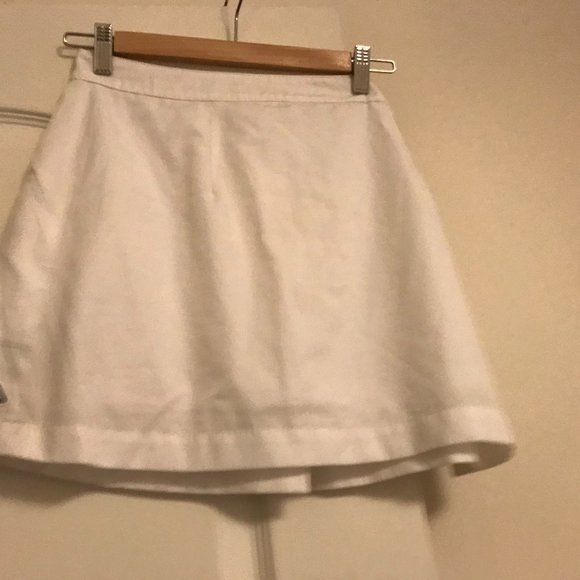 Fila white light nylon tennis skirt size L - Picture 1 of 6